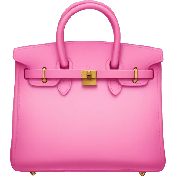 Pink birkin emoji