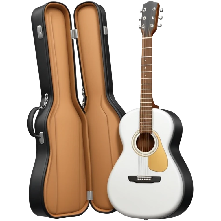white Guitar Case emoji