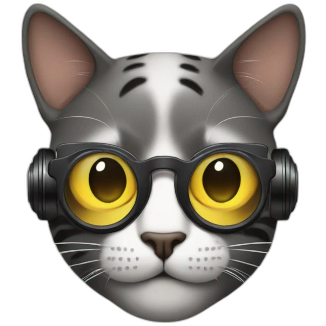 Dj cat emoji