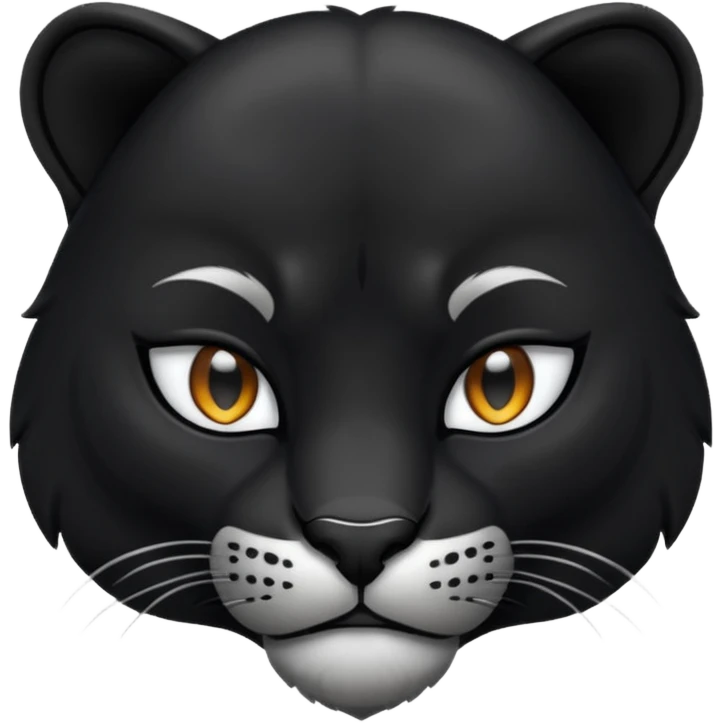 Panthère noire emoji