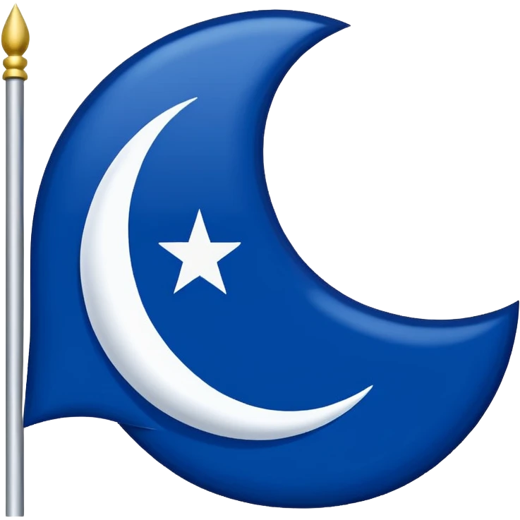 Göktürk bayrağı emoji