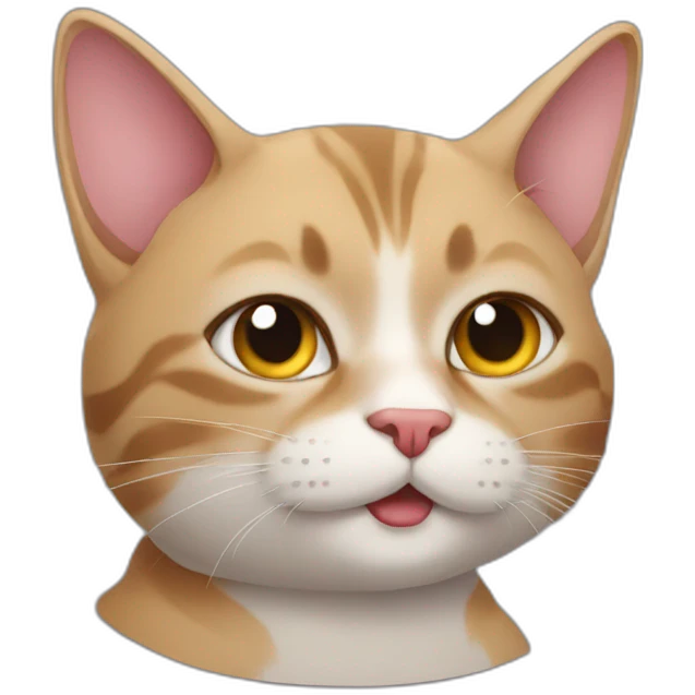 Drunk cat musk emoji