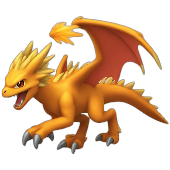 Pokémon dracofeu emoji