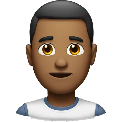 Guy with huge head emoji