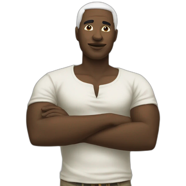 Sénégalais fâché emoji