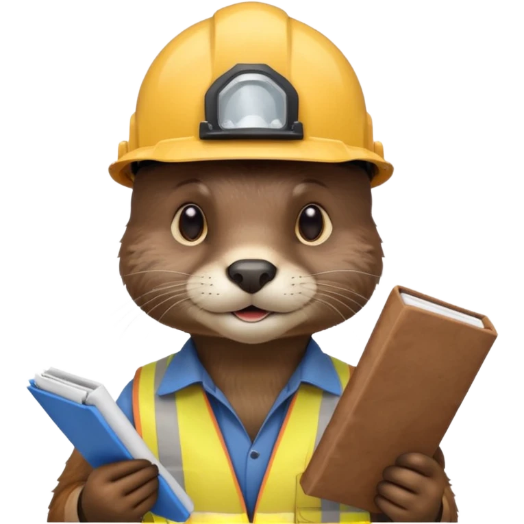 coastal engineer otter  emoji