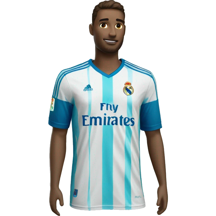 blue madrid jersey 2018 emoji