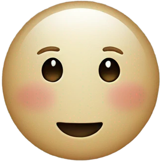 i want a small dot like this • but in gold brown color emoji