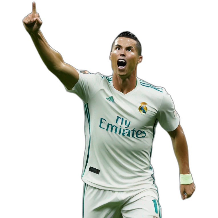 Ronaldo celebration emoji