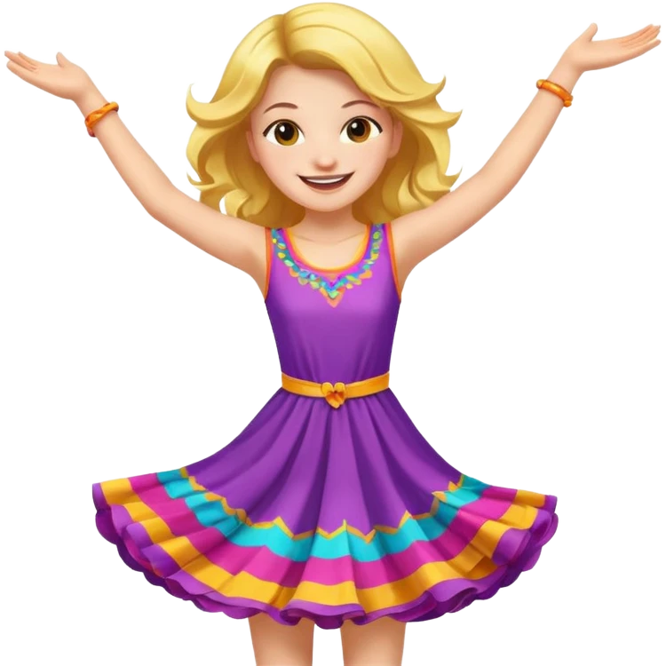 Girl dancing  emoji