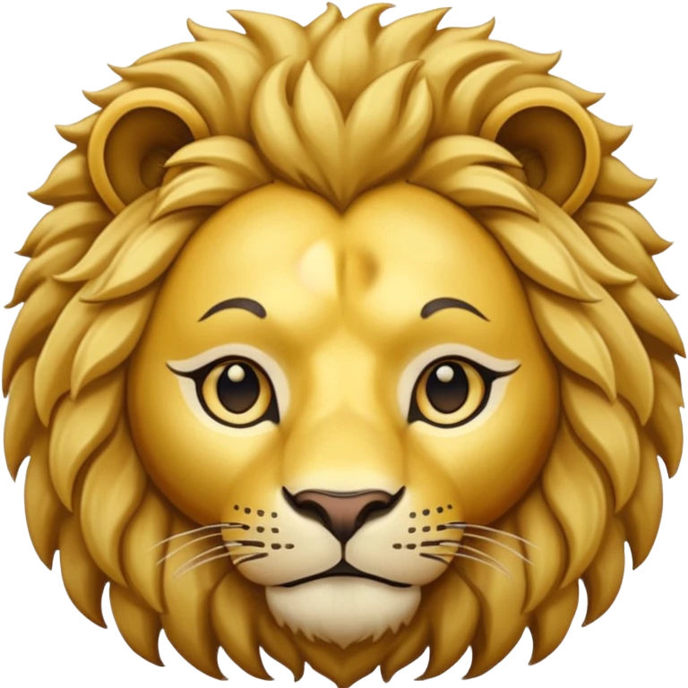 Human body lion face emoji