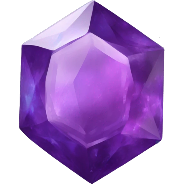 Purple jewel with blue inclusions  emoji