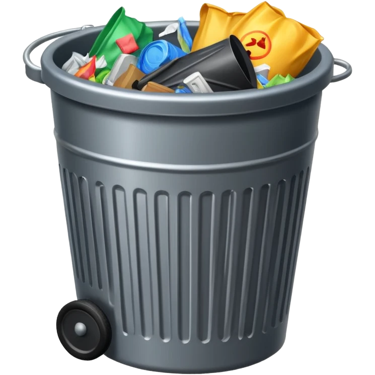 trash bin emoji