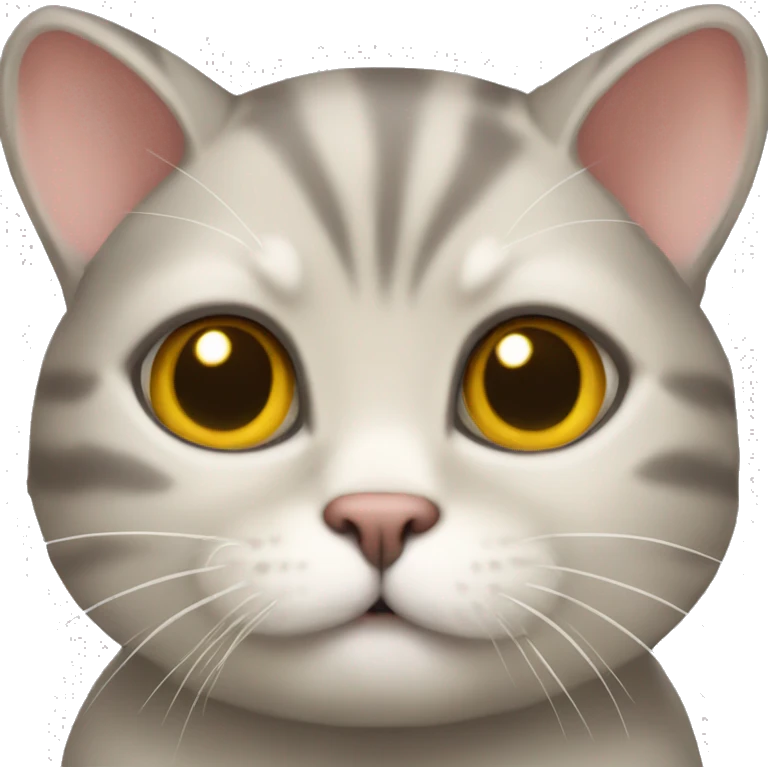 Cat gold chinchilla  emoji