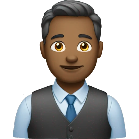 man on office work emoji