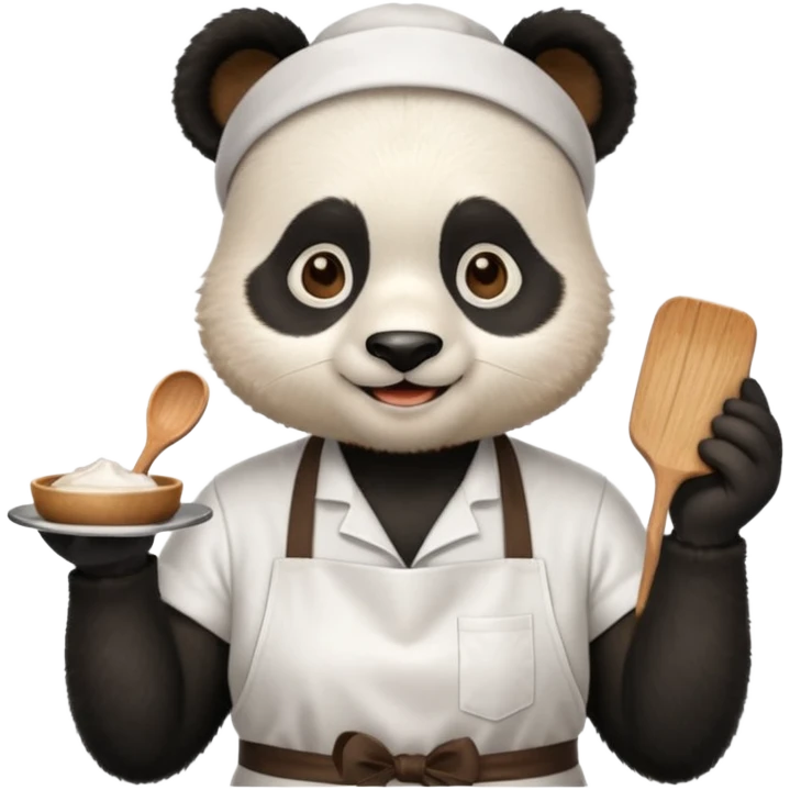 barista panda emoji