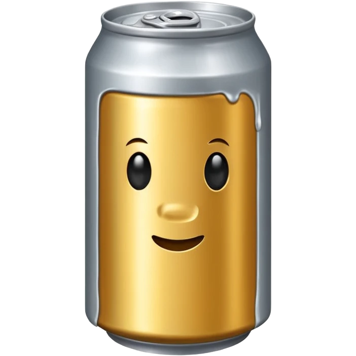 Un fut métallique de bière emoji