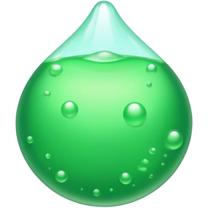 alchemy green position bubbling emoji
