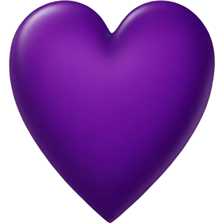 Purple burgundy heart emoji