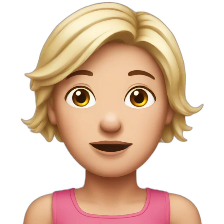 woman pig emoji