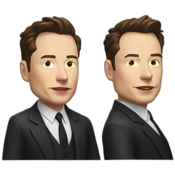elon musk stupid ass pidaras emoji