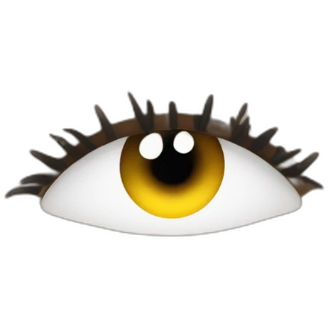 lash extension fan emoji