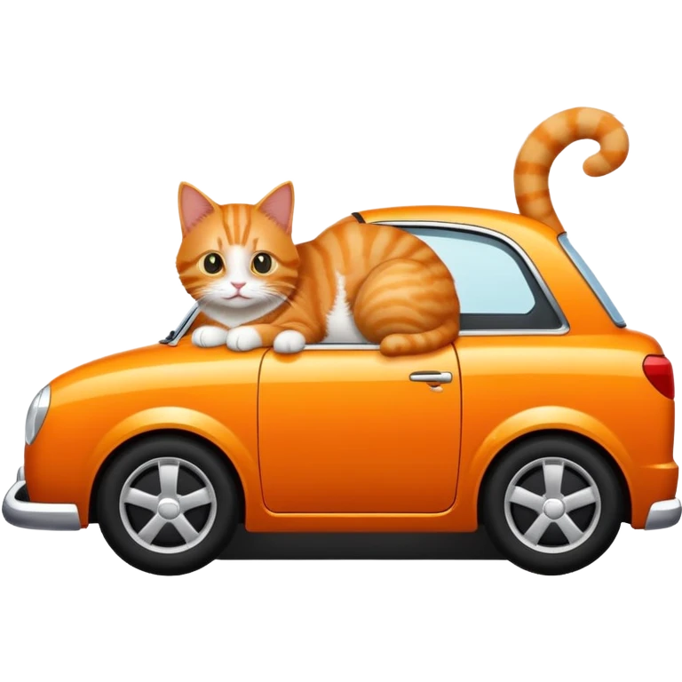 car cat emoji