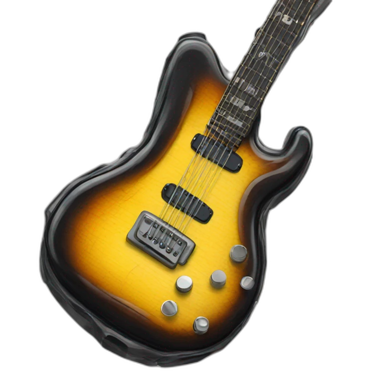 Distorsion pedal guitar emoji