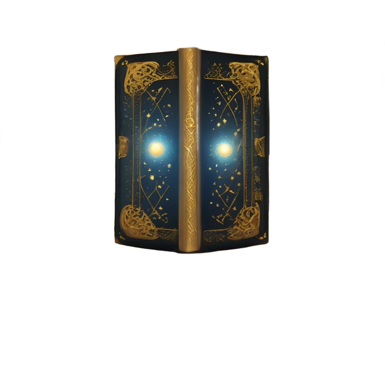 magical astral book emoji