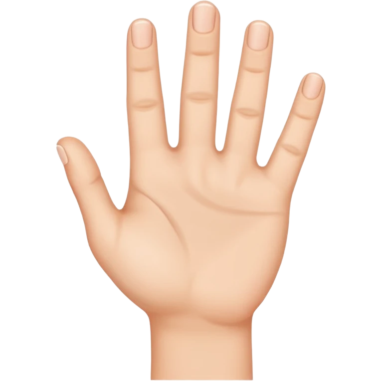 A hand in an L shap emoji