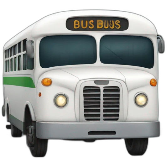 bus emoji
