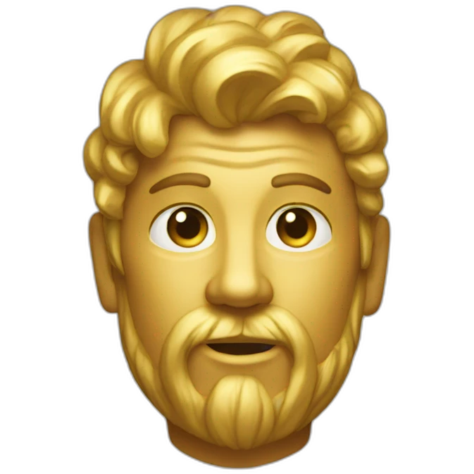 Midas touch emoji