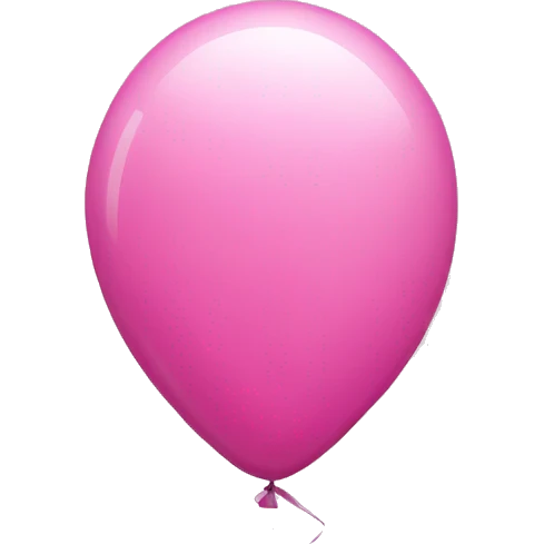Pink balloon  emoji