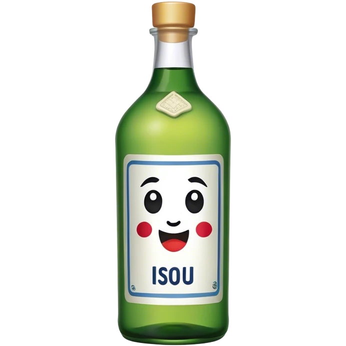 korean soju emoji