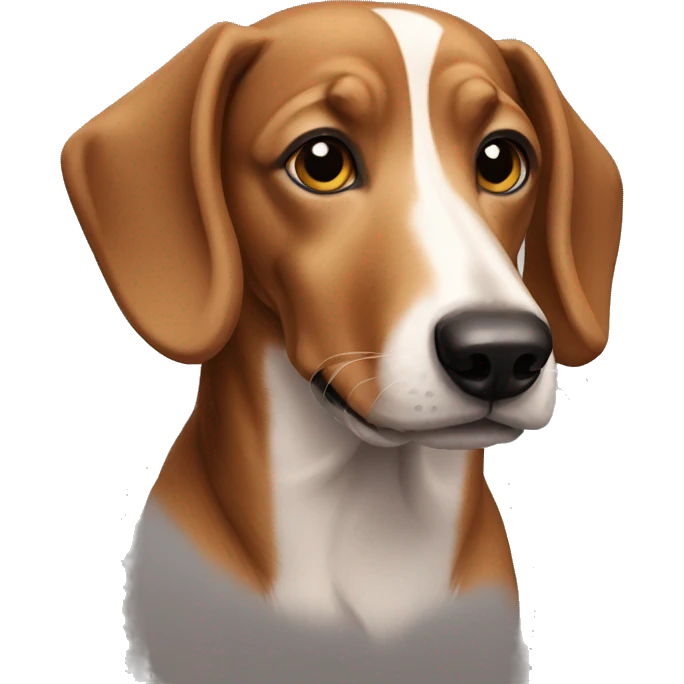 Daschound emoji