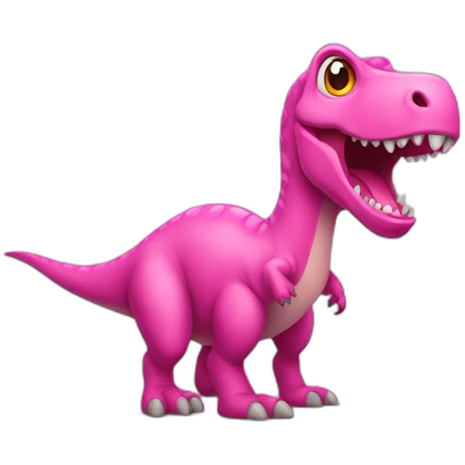 pink dinosaur emoji