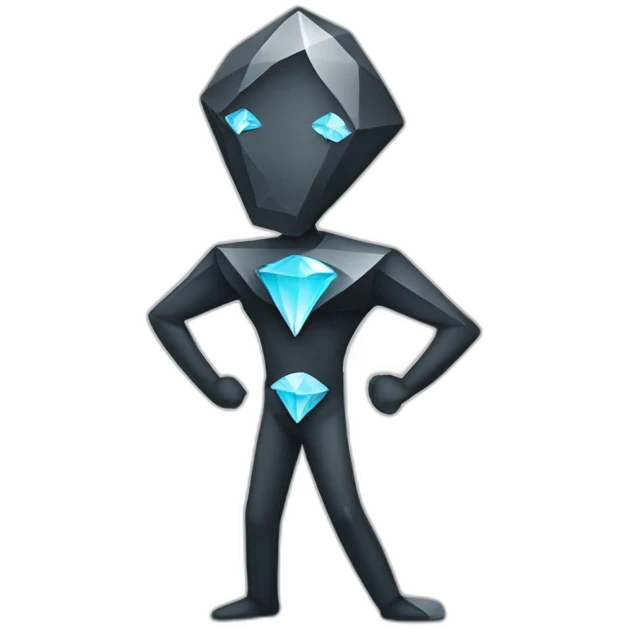 diamond stickman emoji