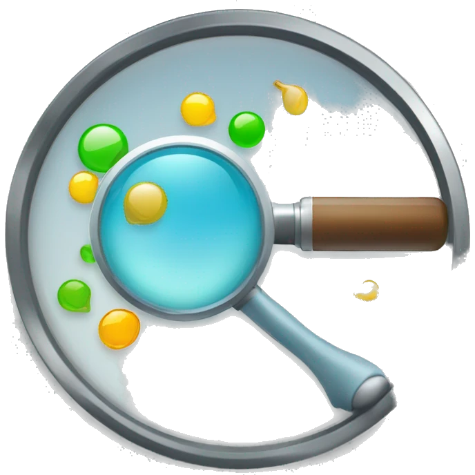 workflow with magnifying glas emoji