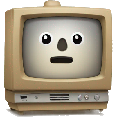 Beige tv emoji