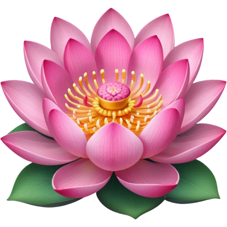 Flor de lótus emoji
