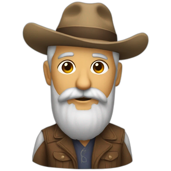 Viejo peludo emoji