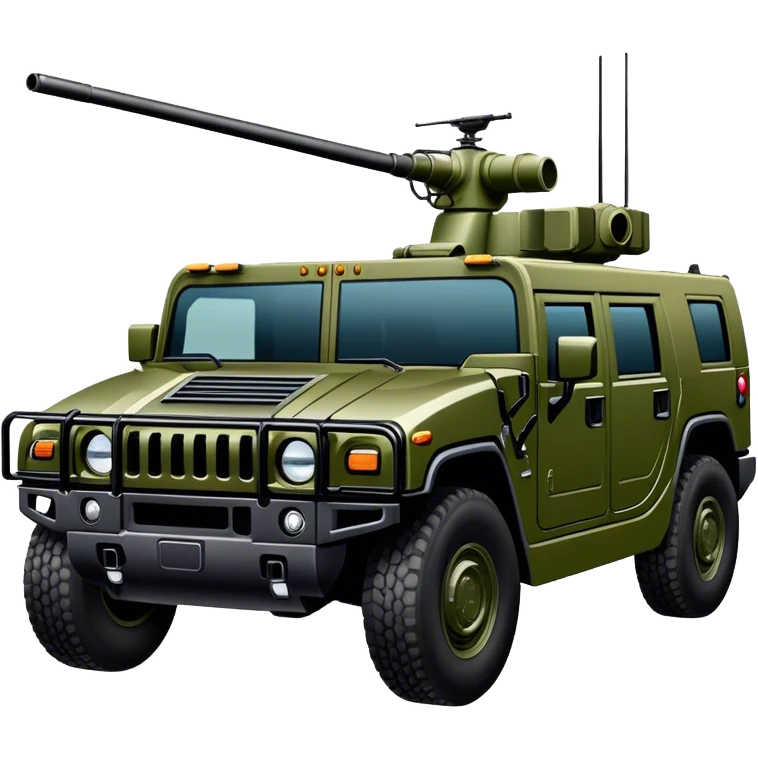 military hummer emoji