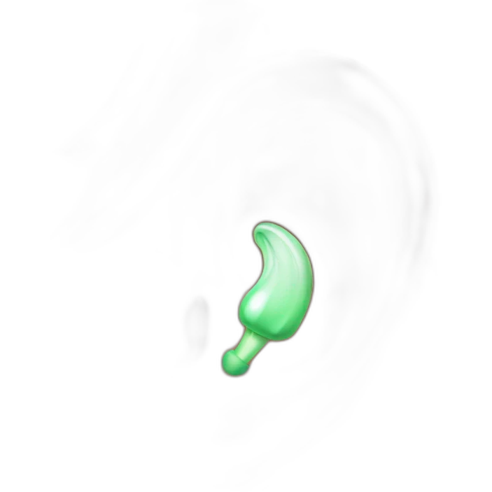 Ear with elf tips emoji