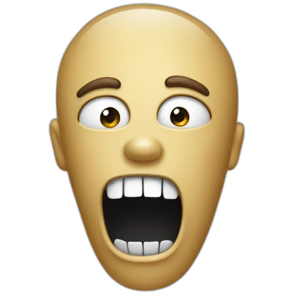 Scream couteau emoji