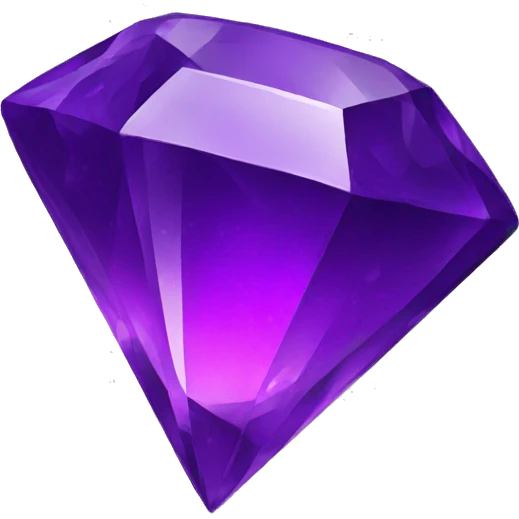purple gemstone emoji