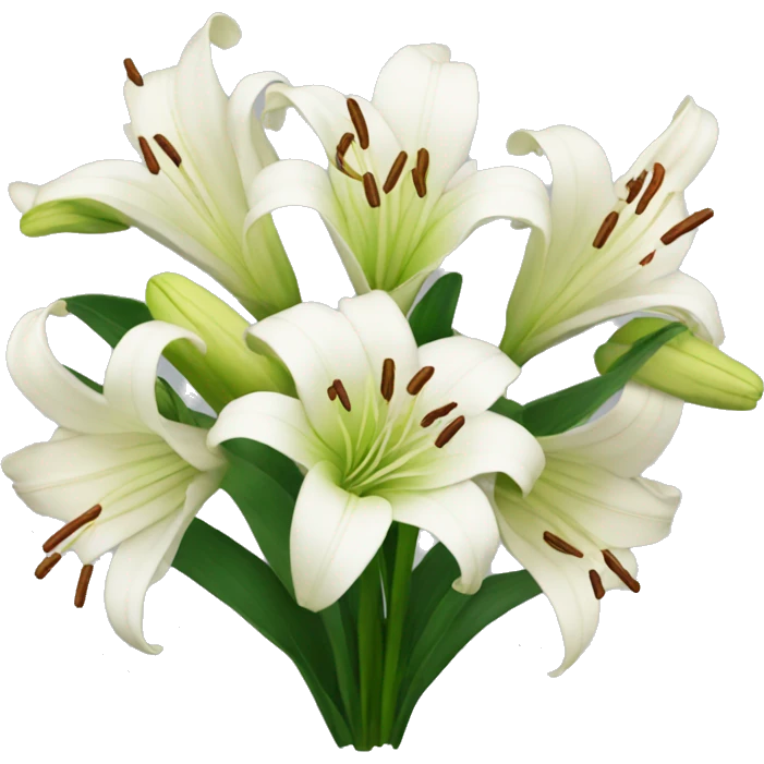 Lilies emoji