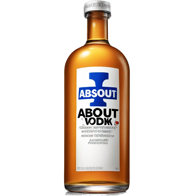 Absolut vodka emoji
