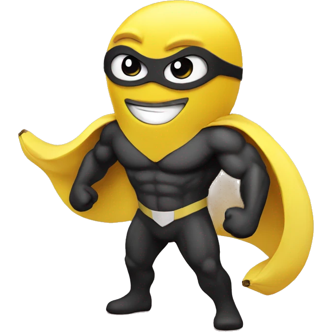 banana superhero emoji