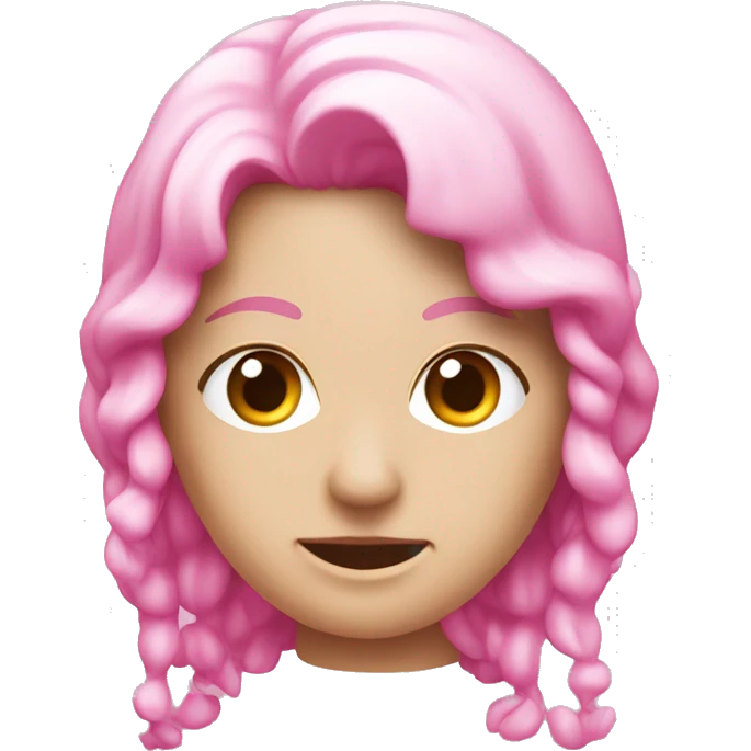 A pink water Botrel emoji