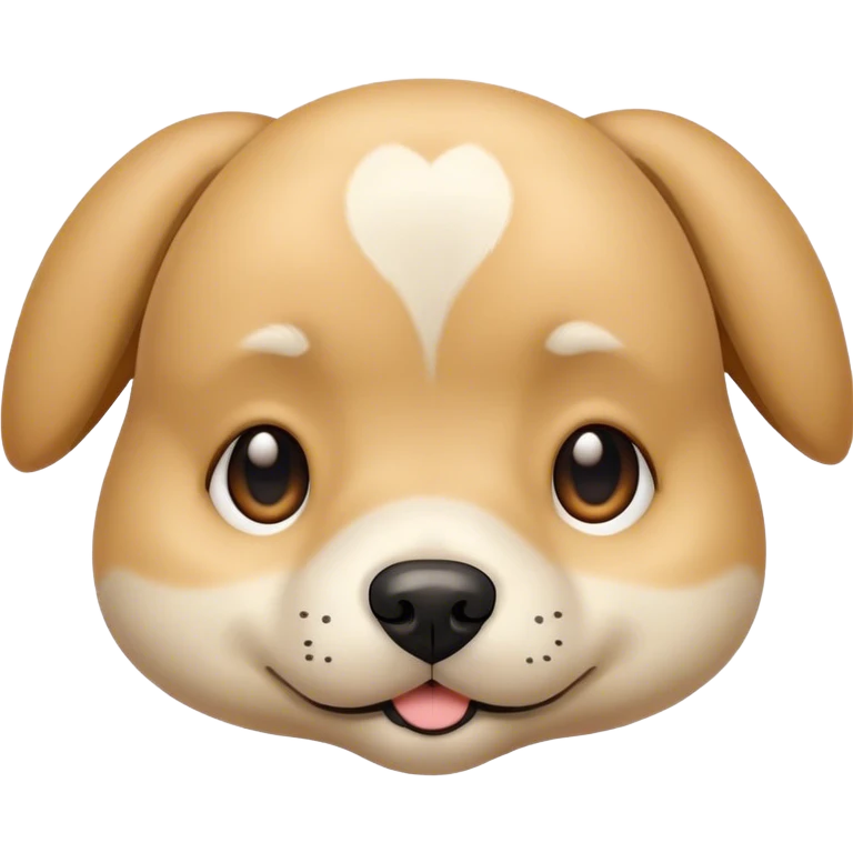 dog beige emoji
